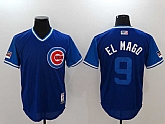 Cubs 9 Javier Baez El Mago Royal 2018 Players Weekend Stitched Jersey,baseball caps,new era cap wholesale,wholesale hats